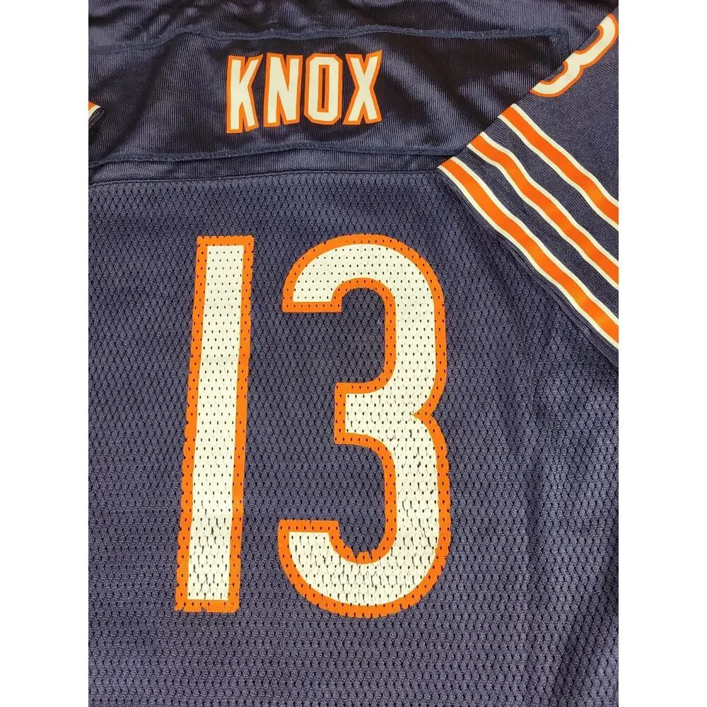 Reebok Johnny Knox Chicago Bears Football Jersey Youth Large 14-16 Boys Kids